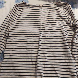 JCrew Factory boat neck shirt